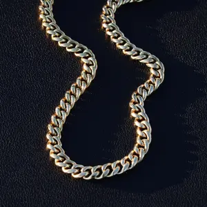 8mm Miami Cuban Chain - Gold