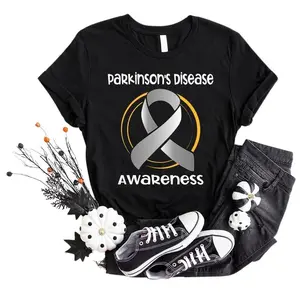 Parkinson's Disease Awareness Shirt, Parkinsons Disease Support Shirt, Parkinsons Disease Fighter Tee, Parkinsons Warrior Gift, Gift for Her