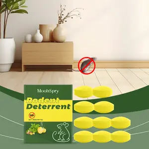 10 - Pack  Natural Rodent Repellent Balls! Infused with peppermint and lemon oil, these balls effectively deter squirrels, rats, and other pests. Safe, long - lasting, and easy - to - use for both indoor and outdoor applications.