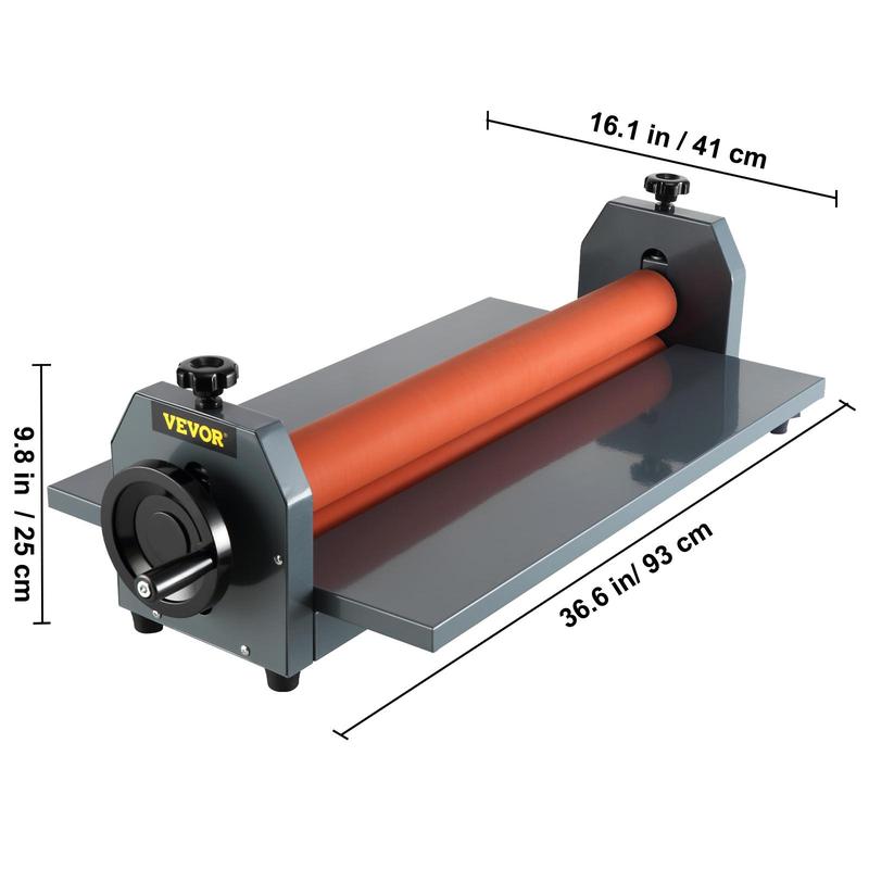 29.5" 750MM Manual Cold Roll Laminator Vinyl Photo Film Mounting Laminating Machine