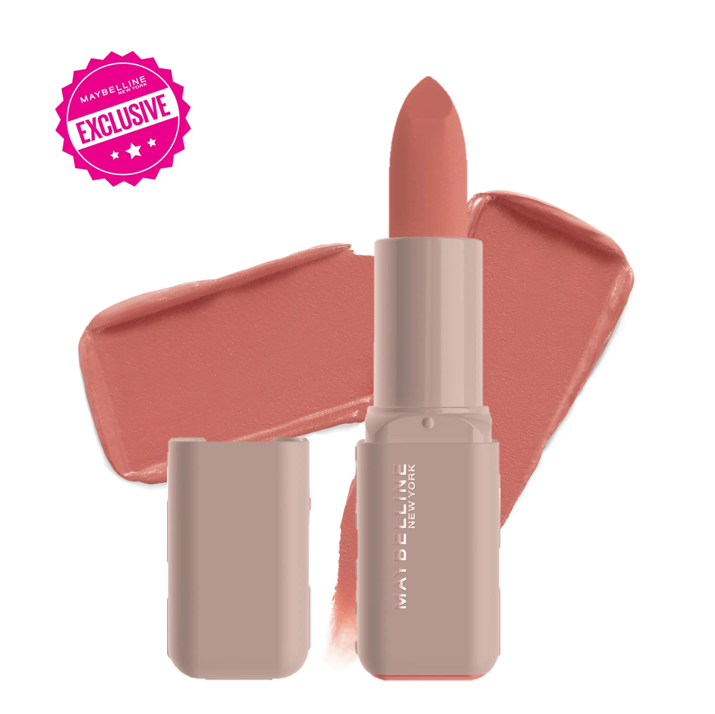 Serum Lipstick, Satin & Matte, 8H Moisture, Oil-Blend + Hyaluronic Acid, Maybelline New York Serum Lipstick, Satin & Matte, 8H Moisture, Oil-Blend + Hyaluronic Acid, Maybelline New York