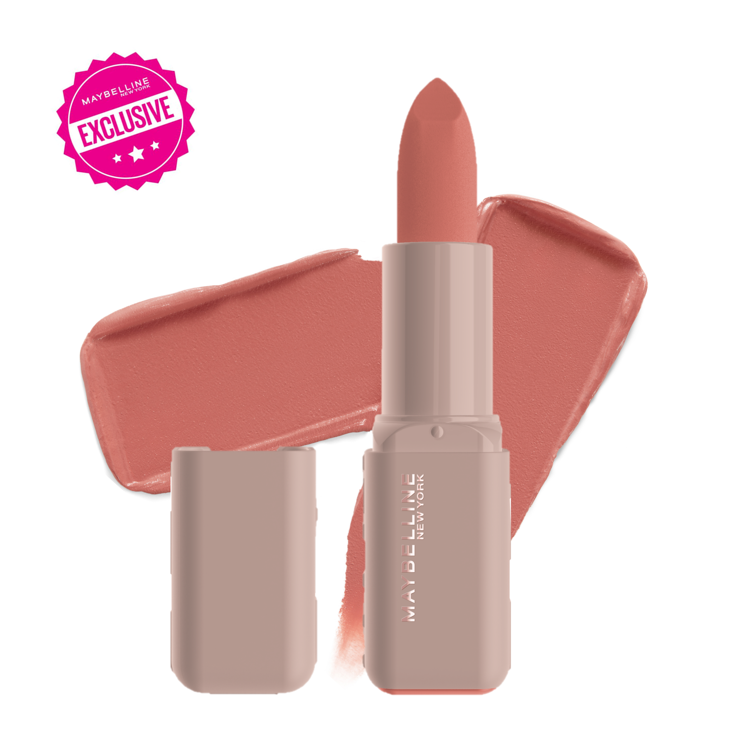 Serum Lipstick, Satin & Matte, 8H Moisture, Oil-Blend + Hyaluronic Acid, Maybelline New York