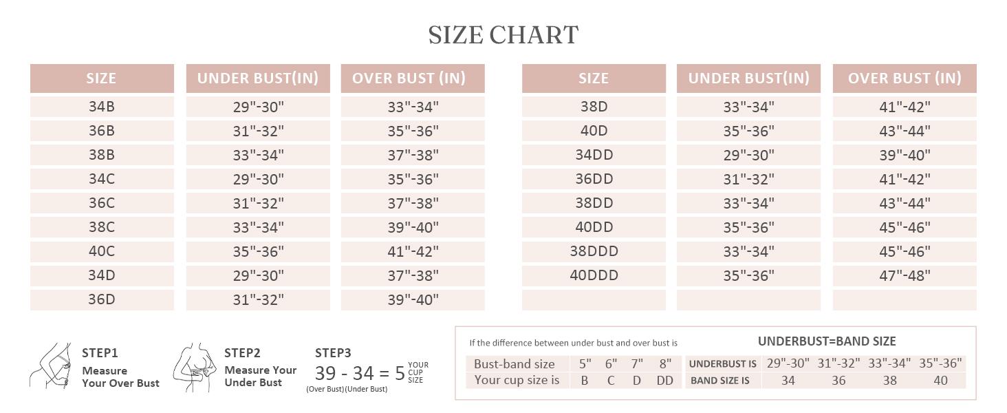 FeelinGirl Wireless Bras Comfortable Push Up Bra Full Support Lift Bralette Seamless T-shirt Bras