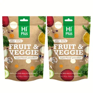 Fruit And Vegetable Supplement Superfood Powder Whole Food Daily Nutrition Energy And Immune Support 2 Sachets