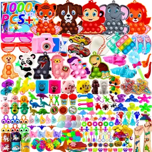 1000 pcs Party Favor for Kid Fidget Toys Goodie Bag Stuffers Carnival Prizes, Pinata Filler Stuffers Treasure Box Toys for Classroom