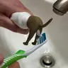 1pc Pooping Dog Butt Toothpaste Topper: Unique Design Funny Novelty Gag Gift for Dog Lovers，Funny Gifts, Joke Gifts for Friends, Humorous Party, Laugh