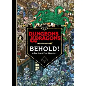 Dungeons & Dragons: Behold! A Search and Find Adventure by Wizards of the Coast||Ulises Farinas [Hardback Book]