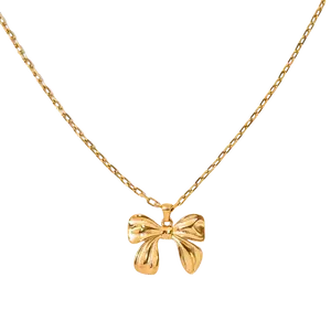 Bow Necklace