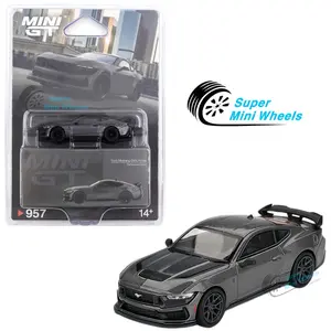 Mini GT 1:64 Ford Mustang Dark Horse 2024 Carbonized Gray #957