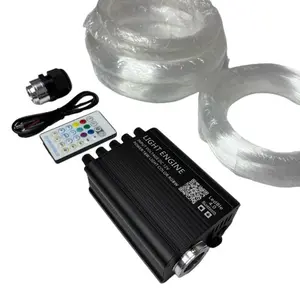 Light Engine 500PC 16W Starlight + Meteor RGBW Twinkle Music Effect Headliner Kit Portable Lamps Customizable RGB Lighting Twinkle Fade Effects Silent Motor Low Heat Output DIY Friendly Installation