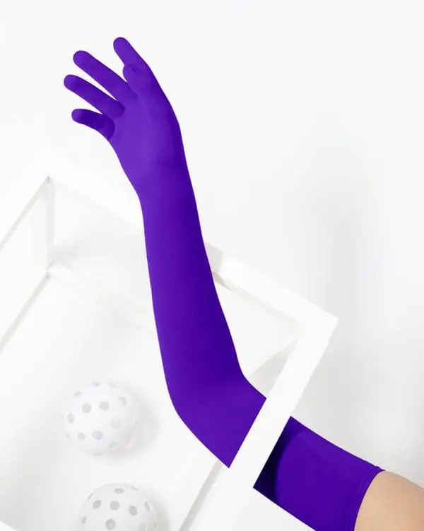 Seamless Gloves Armsocks - Violet