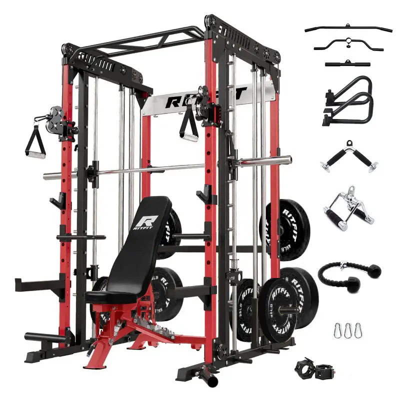 Red package(Bench and 320LB Black Plates included)