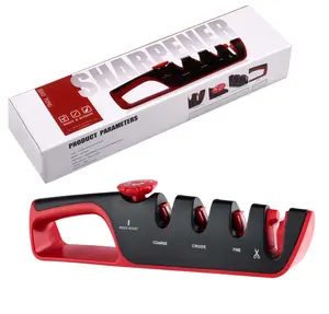5 Precision Adjust Knife Sharpener- 4-Stage Premium Kitchen Knife Sharpener to Repair, Restore & Polish Blades