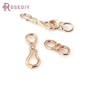 18K Gold Color Silver Color Necklace Bracelets Clasps Connector  Diy Jewelry Making Findings Accessories Making