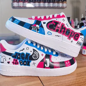 Jack in the box themed shoes