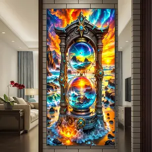 5D Diamond Arts Colorful Painting Kit, DIY Diamond Arts Colorful Painting by Numbers Kit, Wall Art Decor for Home Living Room Bedroom, Diamond Painting Kits