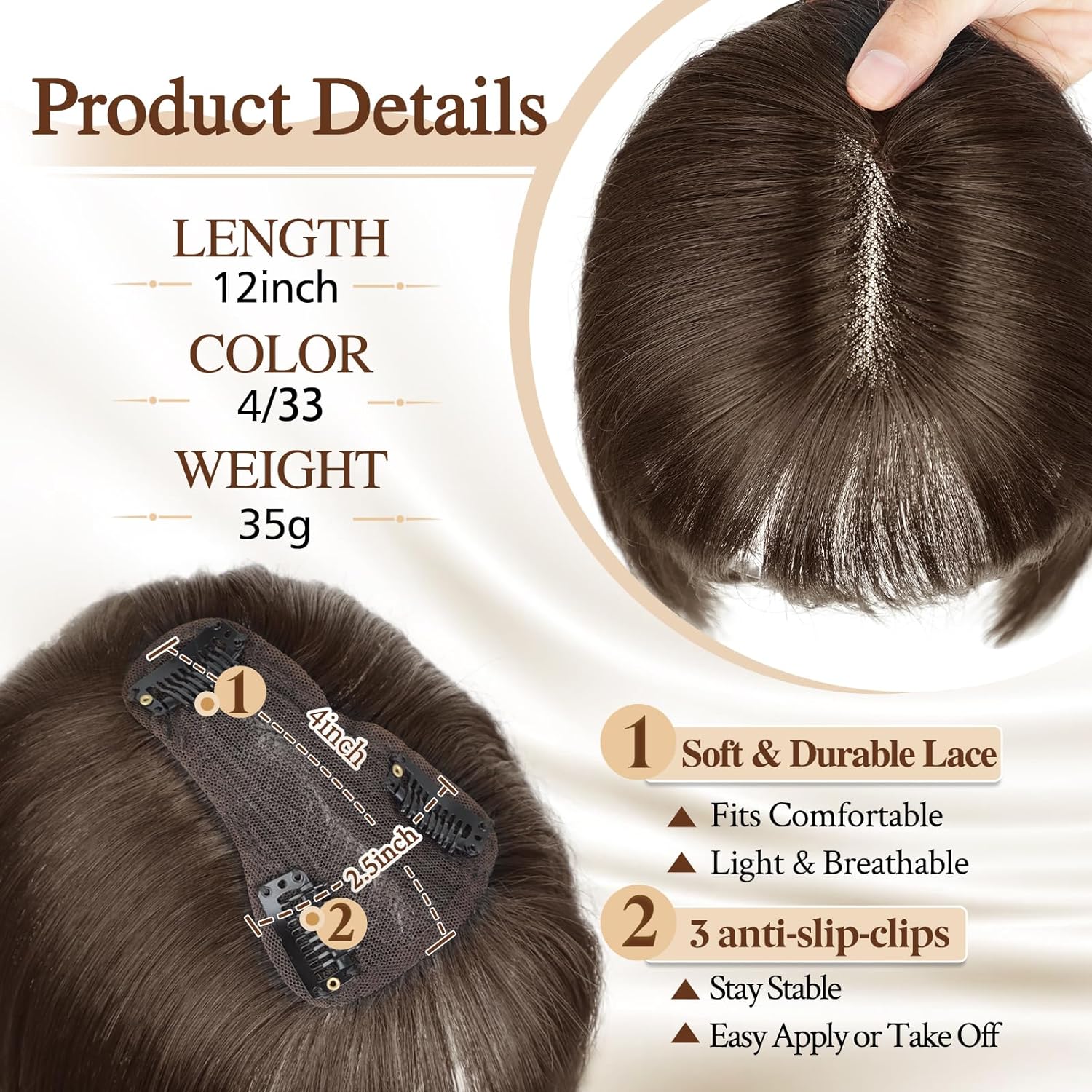 Wig bangs product detail 2
