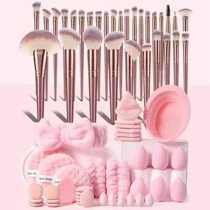 38PCS Makeup Tools Set+30PCS Makeup Brush Set