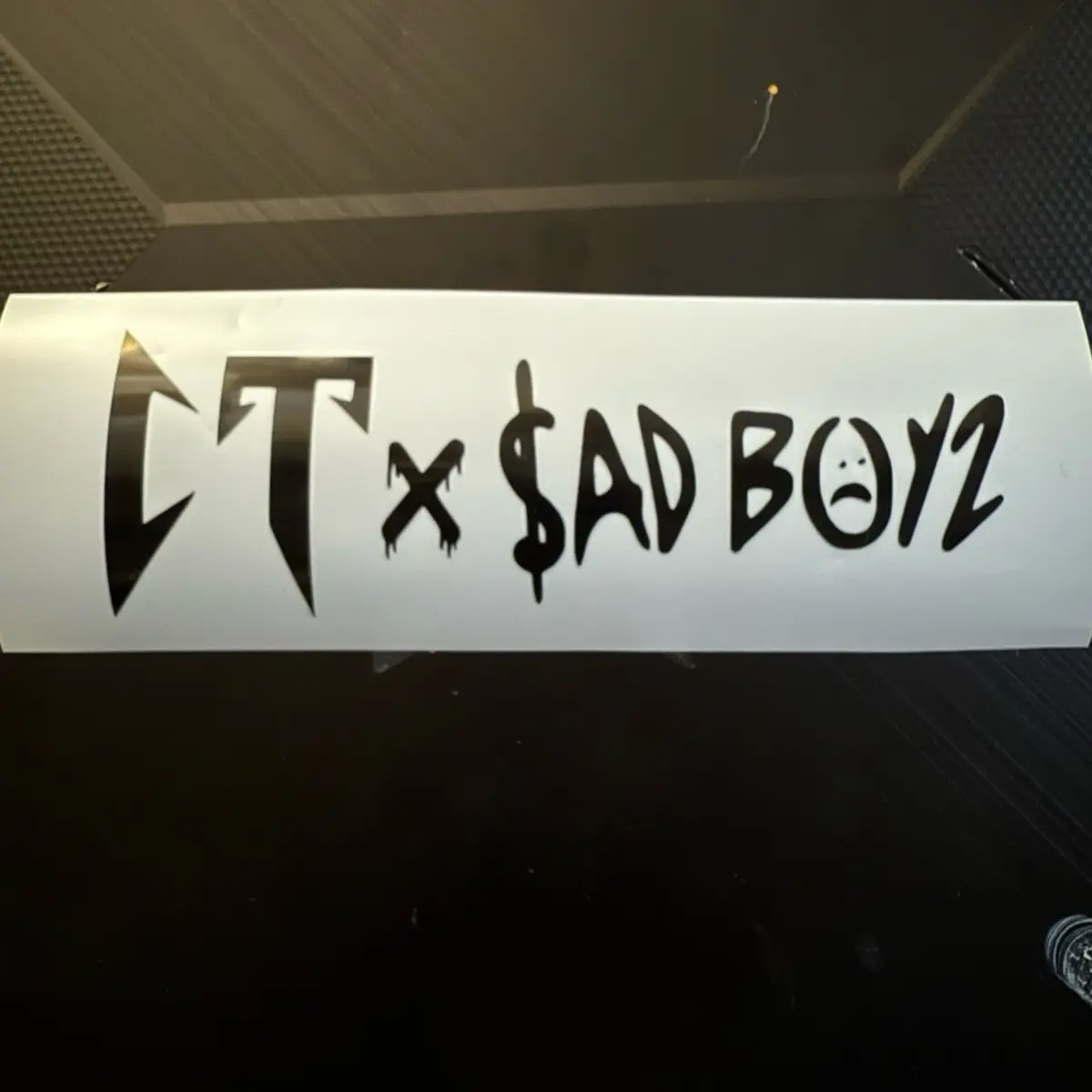 Sticker Car CT x Sad boyz