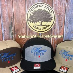 Mama tried seven panel hat