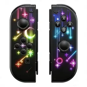 Switch Handheld Replacement Parts Left Right Compatible Switch Lite Oled Wireless Controller Bluetooth-compatible Connection Dual Vibration Feedback
