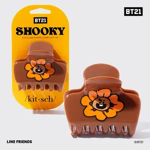 BT21 meets Kitsch Recycled Plastic Puffy Claw Clip 1pc - SHOOKY