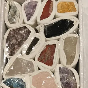 Natural crystals Gift Box Set, Collectibles, Home Ornament, Perfect for Christmas