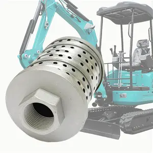 Hydraulic Oil Return Filter Assembly Replacement for Rippa R319/R10-5ECA 1inx4.087in Cartridge for Mini Excavators Oil Return Line Fit