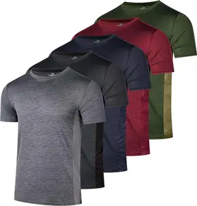 {5-Pack} Men's Active Athletic Dry-Fit Performance T-Shirts (S-3XL) {5-Pack} Men's Active Athletic Dry-Fit Performance T-Shirts (S-3XL)