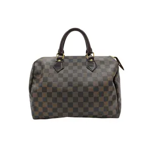 Pre-owned Louis Vuitton CAnvas Travel Bags Damier Ebene Speedy 30 Boston Bag (2260000652908)