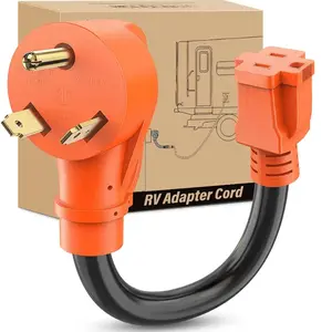 Nilight 30AMP To 15AMP RV Power Adapter Cord