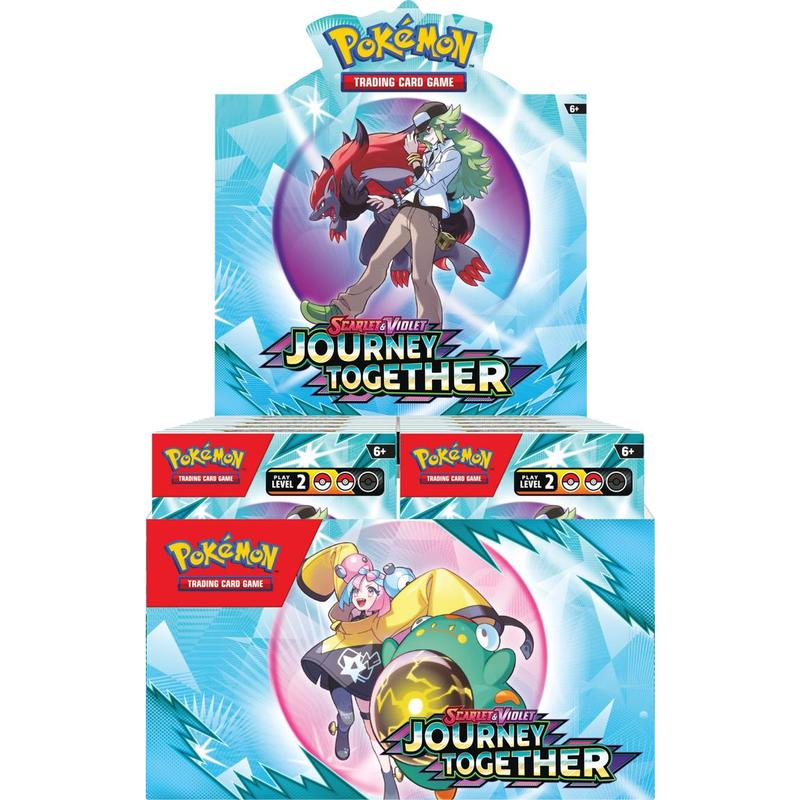 Pokémon Scarlet & Violet Journey Together Build & Battle Box - 4-Packs Inside with 40-Card Ready-to-Play Deck & Unique Promo Cards