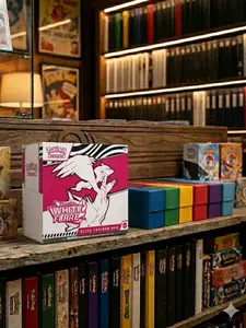 Trading Cards Scarlet & Violet 10.5 White Flare Elite Trainer Box