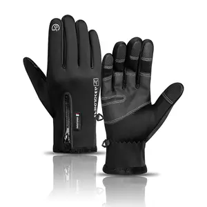 Outdoor Winter Gloves Touchscreen Windproof Full Finger Fleece Lined Cycling Outdoor Sports Unisex Daily Activities Universal Type