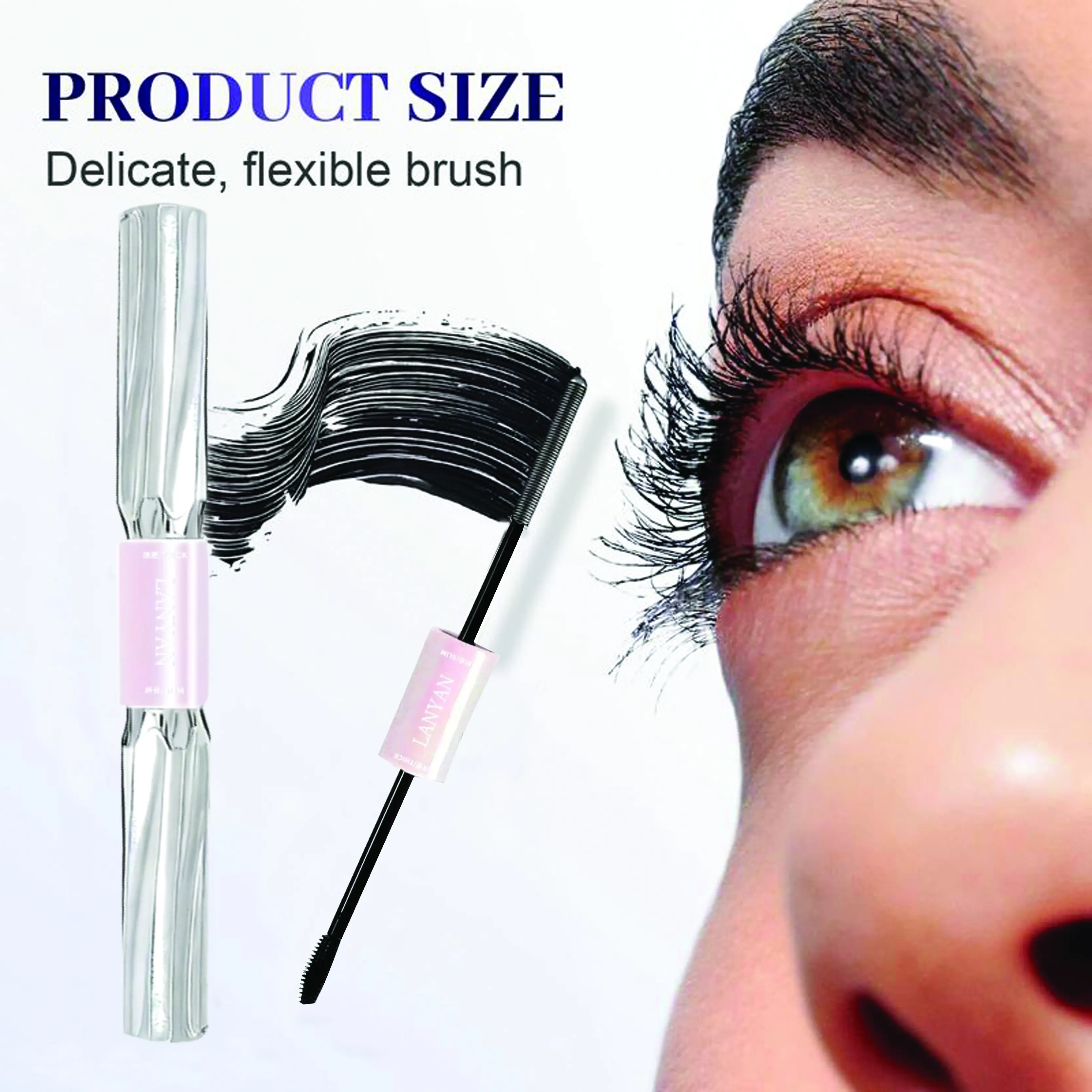 False Lash Effect Eyelash Mascara - Lashes Enhancing, Lengthening Lift Mascara for Dramatic Volume, Sculpted Length, Cruelty-Free & Paraben-Free Beauty Makeup Product, Cosmetic, Beauty Mascara