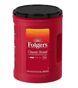 Folgers Classic Medium Roast Ground Coffee, 43.5 oz. Beverage Taffy