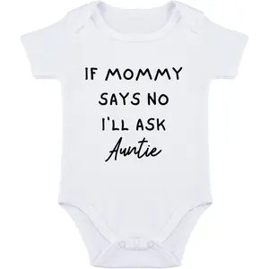 I Love My Auntie Baby Bodysuit Auntie Bodysuit for Baby Boy Aunties Bestie Babies Clothes