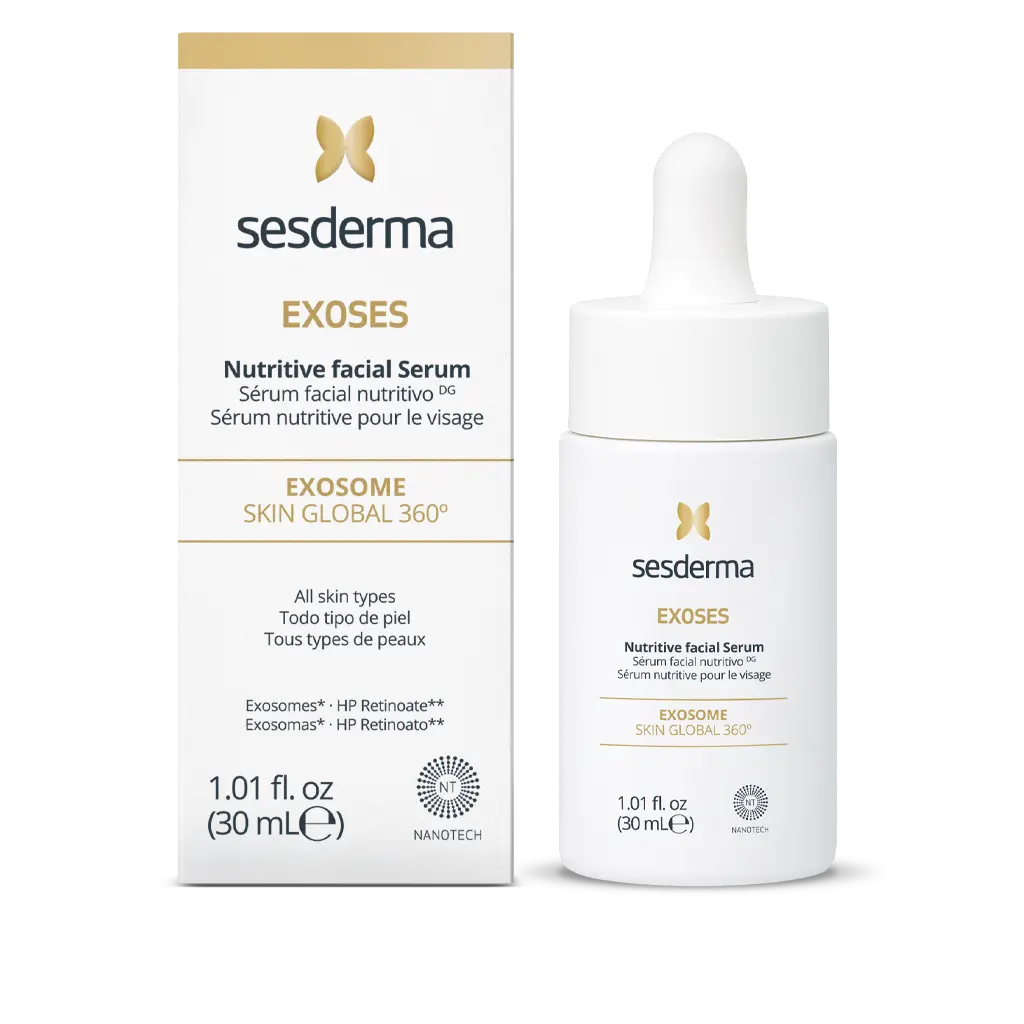 Sesderma EXOSES "The Elixir" Daily Serum Skin Repair Lightweight 30mL Nutritive Facial Serum with Exosome Technology for All Skin Types
