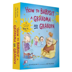 How to Babysit a Grandma and Grandpa Board Book Boxed Set -- Jean Reagan - Hardcover