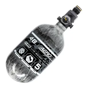 AeroLite Carbon Fiber Tank - 48ci / 4500psi  - Clear