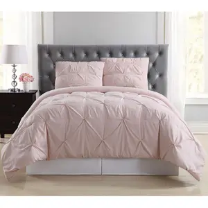 Truly Soft Pleated Twin XL Comforter Set