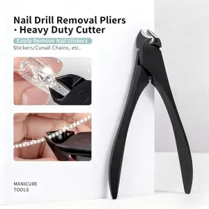 Professional Nail Clippers Toe Nippers, Sharp Pointed Blades for Thick Toenails & Ingrown Toes, Pedicure Tools for Grooming