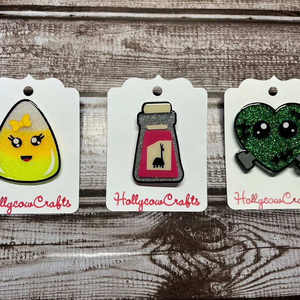 Halloween Acrylic Pins