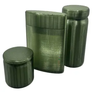 Storage Jar and Stash Case set