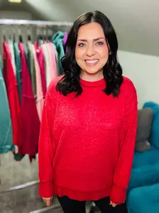 Cozy Exposed Seam Pullover