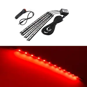 Neon LED Light Strip for Car Interior, Decorative Atmosphere Lamp, Gap Lighting, Center Console, Voice Control, APP Adjustable, 12-24v, USB Powered