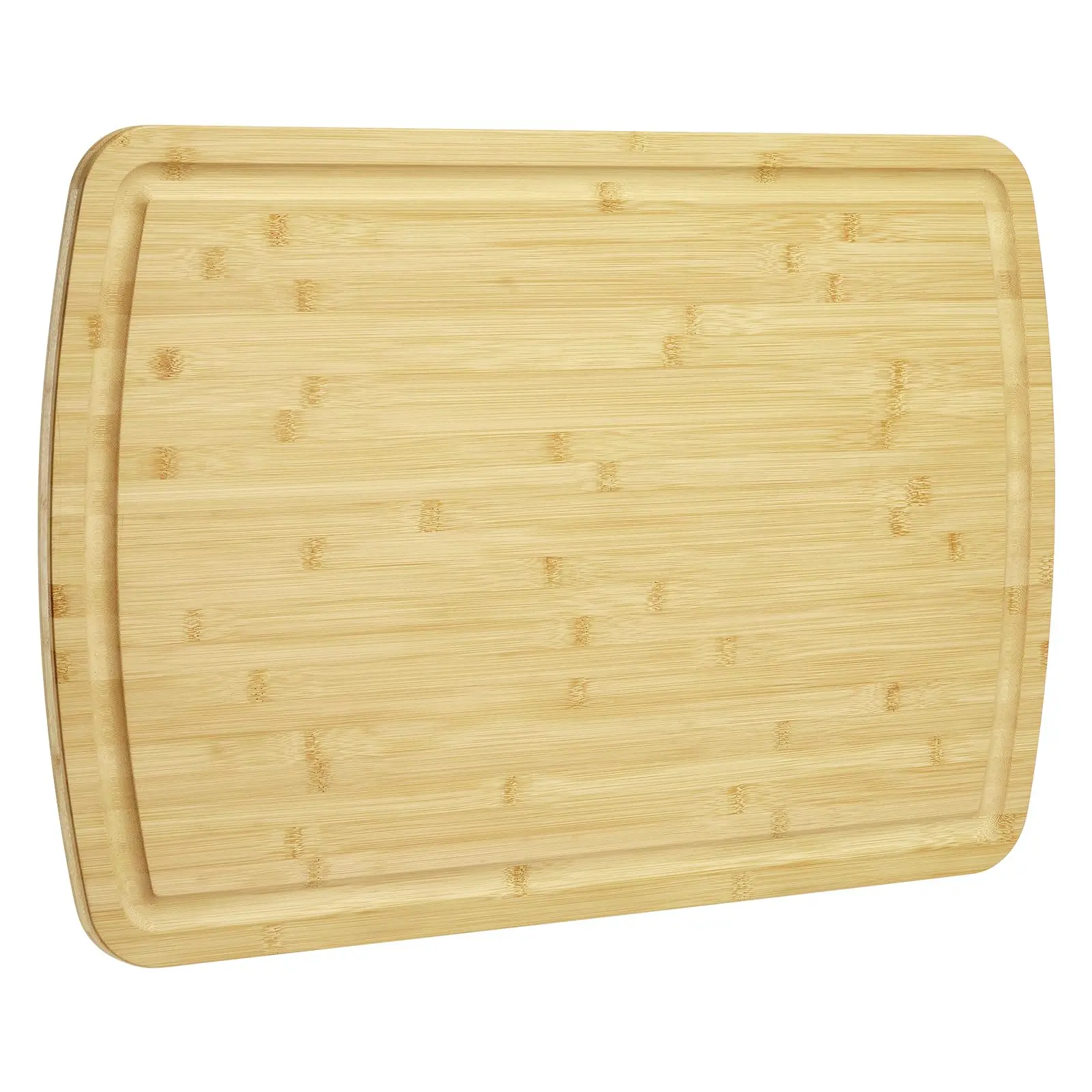 Extra Large Bamboo Cutting Board for Kitchen, 30 x 20 Inch Wooden Chopping Board, Stove Top Cover Wood Butcher Block with Juice Groove , 0.8" Th
