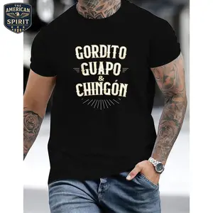 Summer t Shirts Chubby, Handsome and Awesome - Funny Mexican T-Shirt
