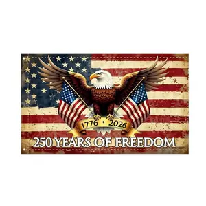 3x5 FT 250th American Flag – 1776-2026 USA 250 Years Patriotic Outdoor Decoration