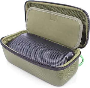 CASEMATIX Carry Case Compatible with Bose Soundlink Flex Bluetooth Speaker & Charge Cable Includes Clip On Carabiner Rugged Hard Shell Protection Impact Absorbing Interior System Travel Optimized Compact Design